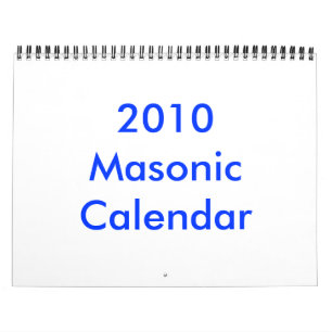 Masonic kalender 2010
