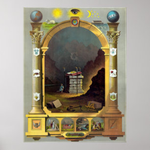 Masonic kartlägga 2 poster