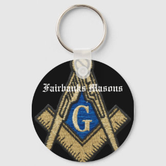 Masonic Keychain Nyckelring