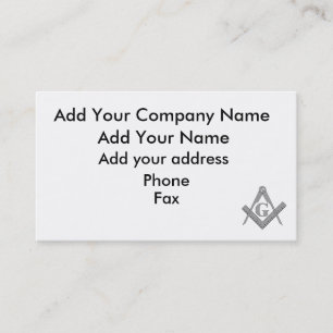 Masonic kort