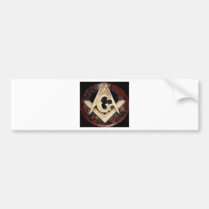 Masonic kvadrera och omringa funktionsdugligt bildekal
