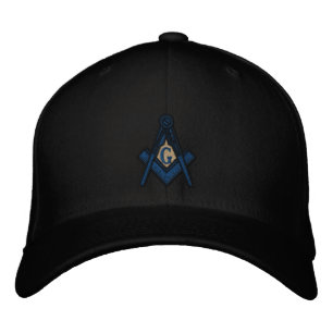 Masonic Lodge Passande EMBRODERED hat Broderad Keps