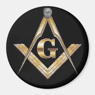 masonic magnetsvart magnet