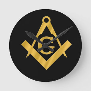 Masonic "Mason för liv ", Rund Klocka
