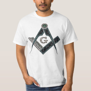 Masonic MasonEmblemlogotyp T-shirt