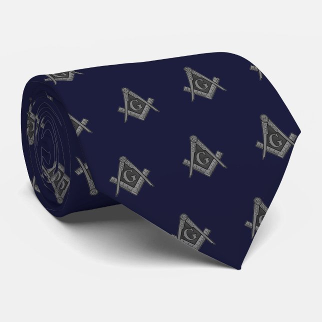 Masonic Masonry Blue Freemason Pattern Slips (Rullad)