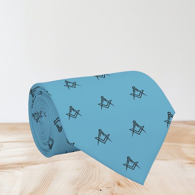 Masonic Masonry Freemason Blue Pattern Slips (Skapare uppladdad)