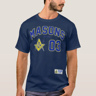 Masonic Masons Sports Jersey 03 Hiram Abiff T Shirt