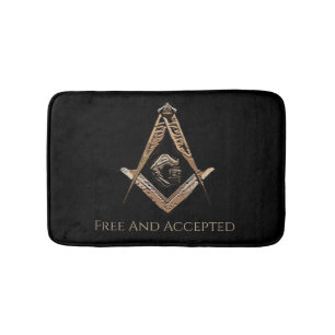 Masonic Minds (BrownishGold) Badrumsmatta
