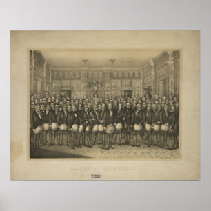 Masonic minnes- frimurarefrimureri poster