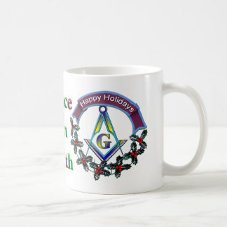 Masonic mugg eller Stein för julfred