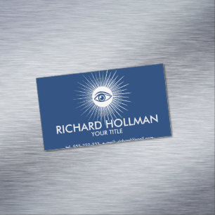 Masonic öga magnetiska visitkort