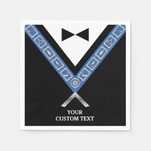 Masonic Papper Napkins   Leveranser av Freemason P Pappersservett