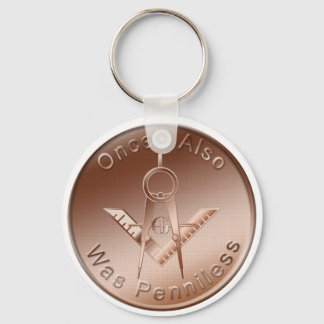 Masonic Penny Nyckelring