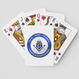 Masonic Playing Cards Casinokort