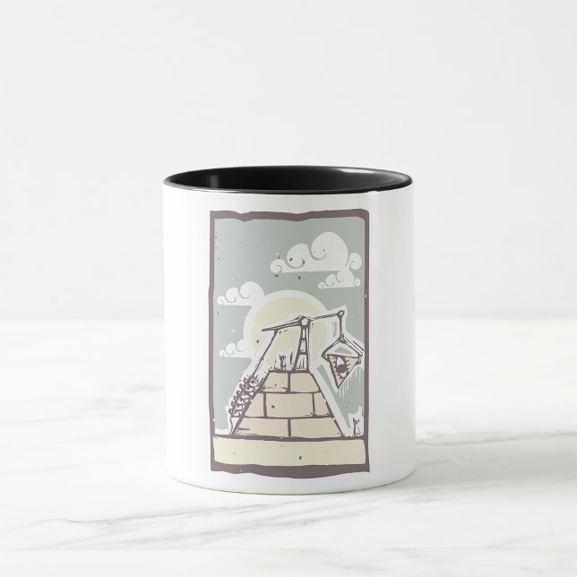 Masonic Pyramid Mugg (Skapare uppladdad)