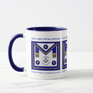 Masonic Real Manar Bära Aprons MM Mugg
