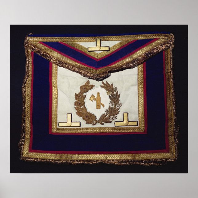 Masonic Regalia från Turin-ordern Poster (Framsidan)
