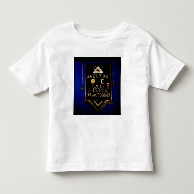 Masonic regalier, från beställa av Turin T-shirt (Framsida)