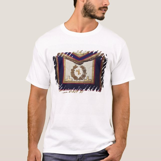 Masonic regalier, från beställa av Turin T Shirt (Framsida)