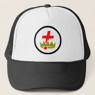 Masonic riddareTemplar hatt Truckerkeps