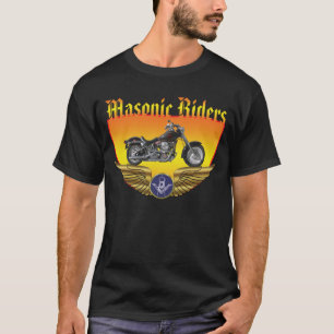 Masonic ryttare tee shirt