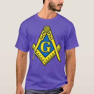 Masonic Shirt Square Compass Emblem T