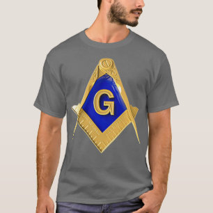 Masonic Shirt Square Compass Freemason Lodge Shirt T