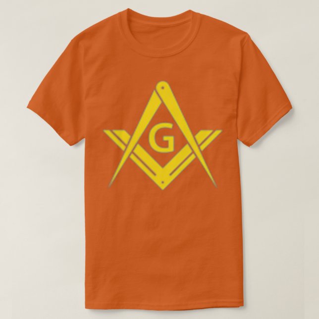 Masonic Shirt Square Compass Freemason T (Design framsida)