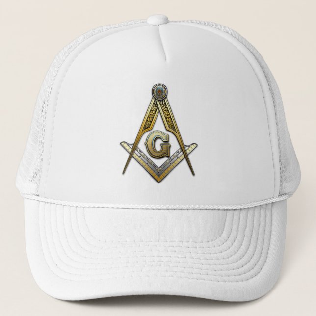 Masonic Square och ComPassar Keps (Framsida)