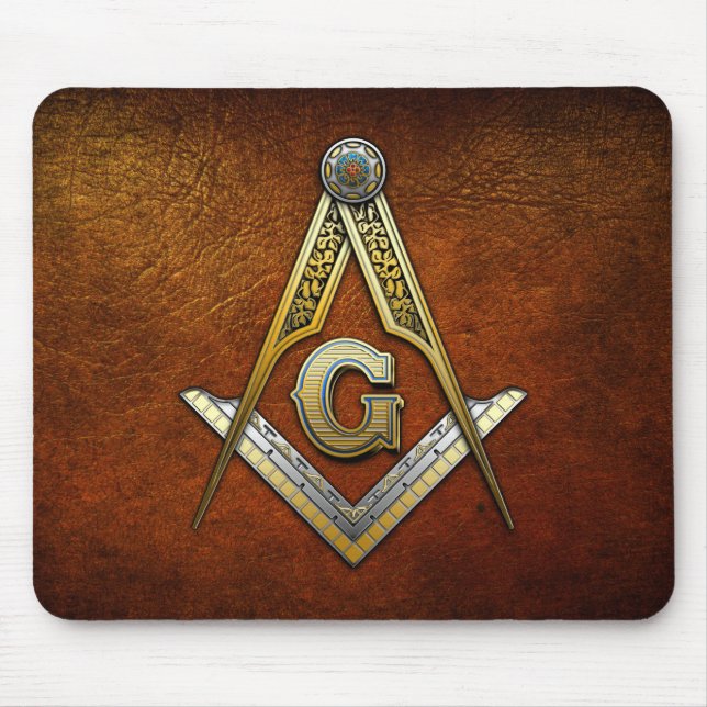 Masonic Square och ComPassar Musmatta (Framsidan)