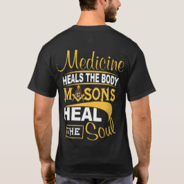 Masonic Store Freemason - HEAL the SOUL Jesus T Shirt