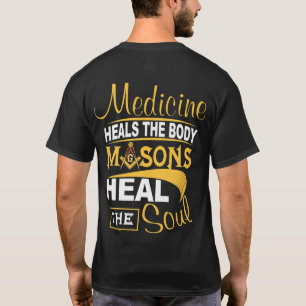 Masonic Store Freemason - HEAL the SOUL Jesus T Shirt