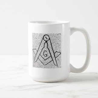 Masonic symbol kaffemugg
