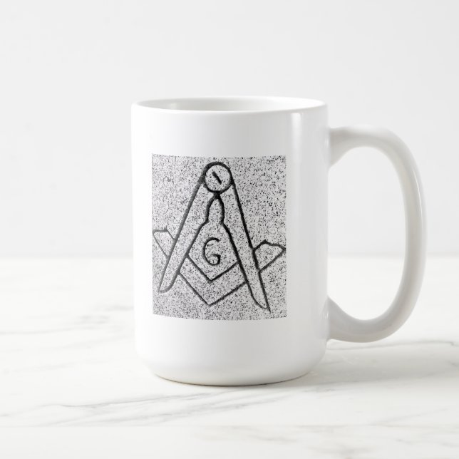Masonic symbol kaffemugg (Höger)