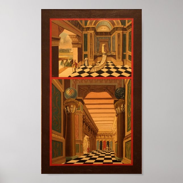 Masonic Tracing Board - Fellow Craft 2 Poster (Framsidan)