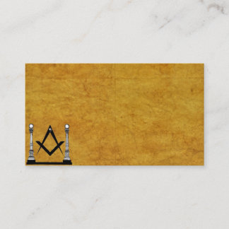 Masonic visitkortar visitkort