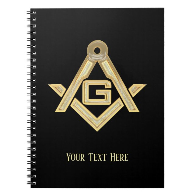 Masonic Warrior Anteckningsbok (Framsidan)
