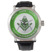 Masonic Watch Green