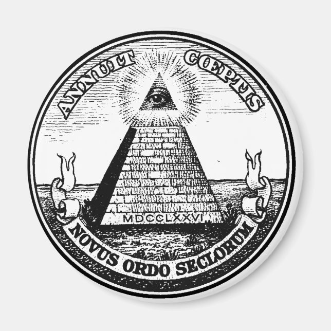 masonisk magnet (Framsidan)