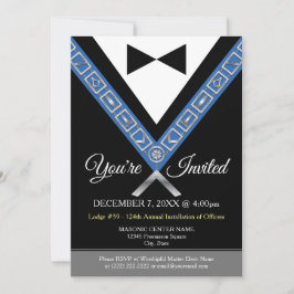 Masoniska inbjudningar | Freemason Tuxedo Jewel