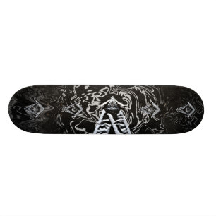 Masoniska minnen (silverfärgad) skateboard bräda 19,5 cm