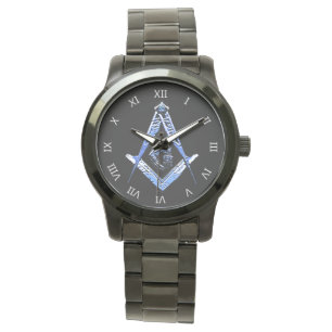 Masoniska minor (blå) armbandsur