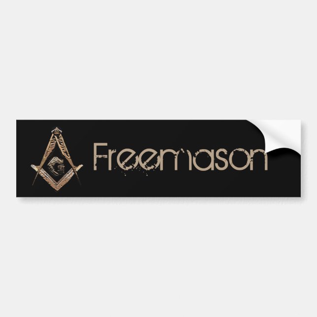 Masoniska minor (Golden) Bildekal (Framsidan)