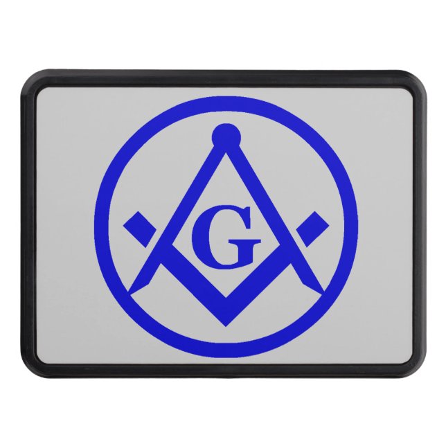 Masoniskt emblem dragkroksskydd (Framsidan)