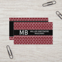 Masonry Brickayer Bricks-mall Minimalist Busi
