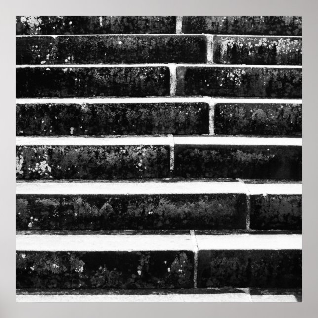 Masonry Mönster - Trappor Poster (Framsidan)