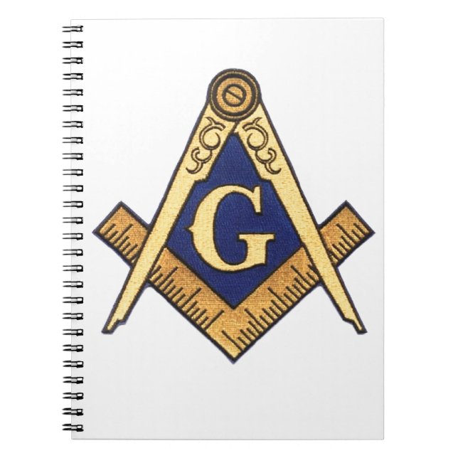 MASONS ANTECKNINGSBOK MED SPIRAL (Framsidan)