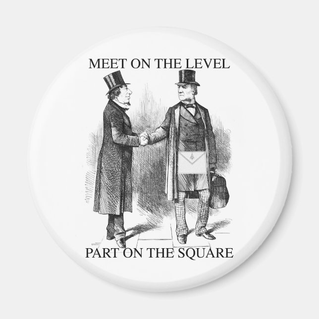 Masons Meeting Magnet (Framsidan)