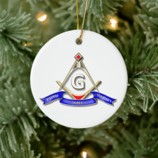 Masons utgåva julgransprydnad keramik